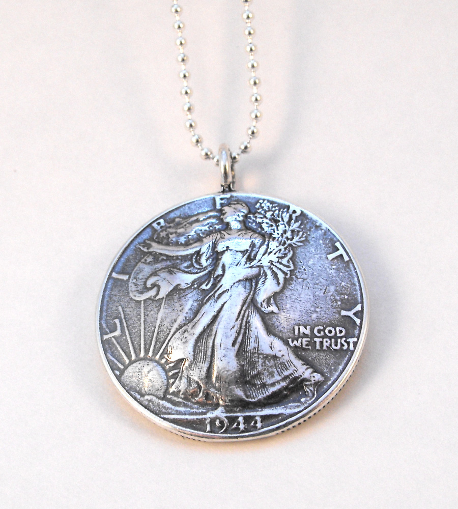 1944 Liberty Coin Pendant