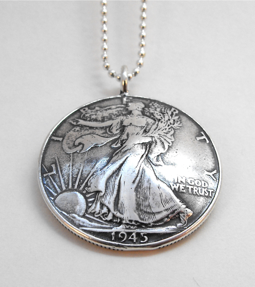 1945 Liberty Coin Pendant