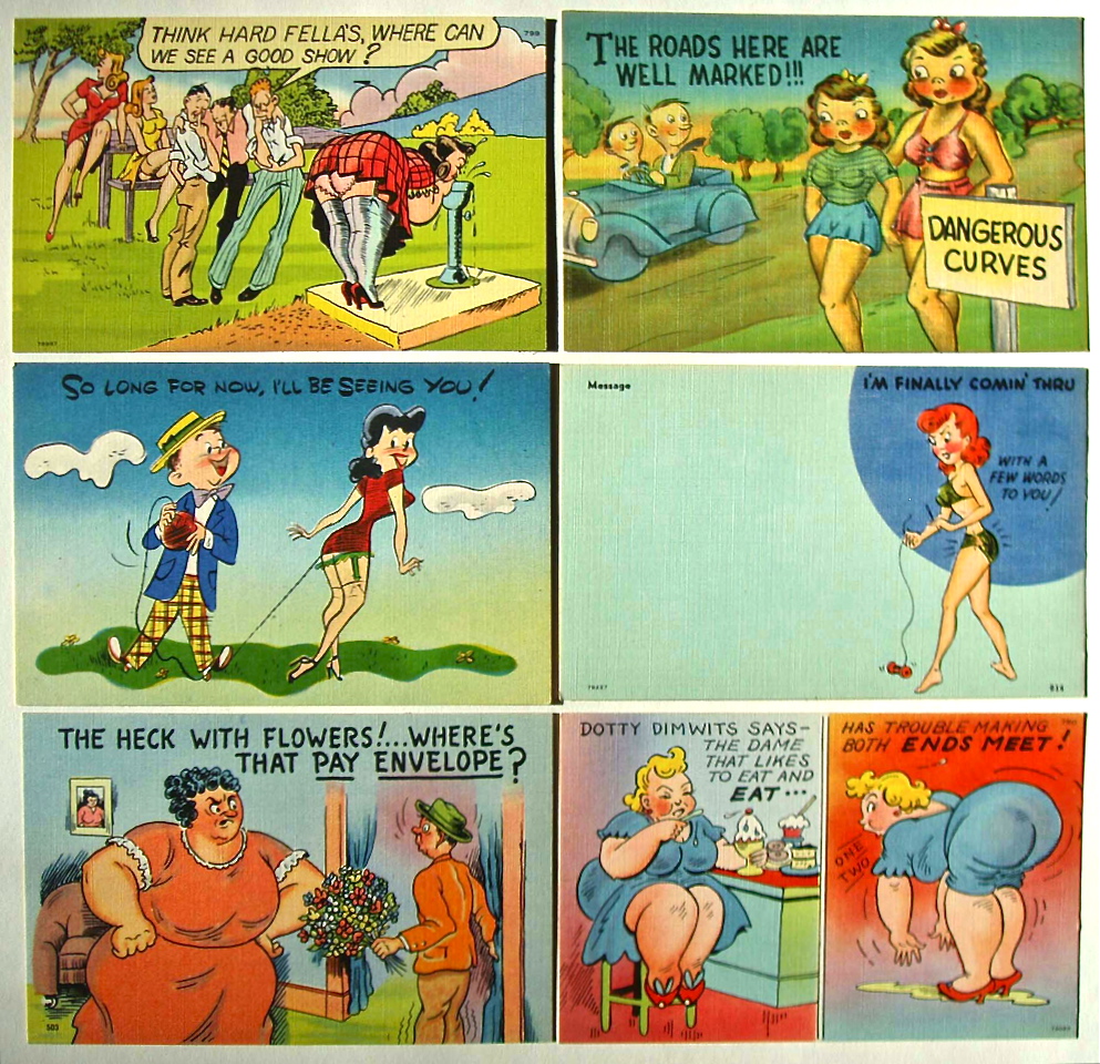 Vintage Joke Postcard